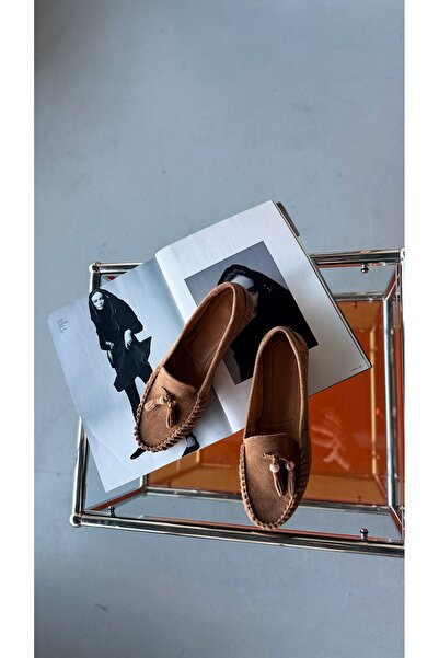 Eataly Shoes حذاء موكاسين أصلي من بيرلا تابا جلد سويدي