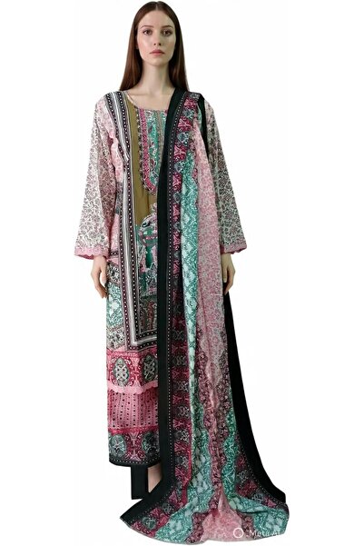 Generic Women's Ethnic Salwar Kameez with Dupatta, Traditional Indian Pakista...
