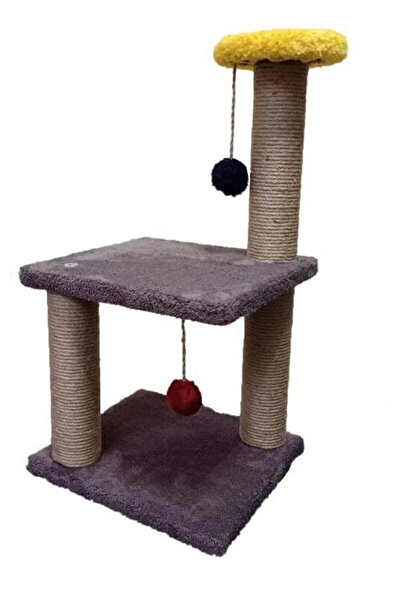 Katlı Yavru Kedi Tırmalama Tahtası, Renkli ve Eğlenceli Tasarım