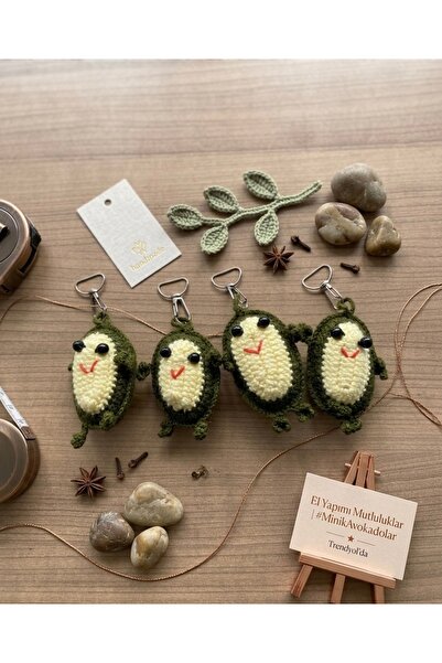 Kokoş مجسم محبوك حقيبة سحر/ سلسلة مفاتيح