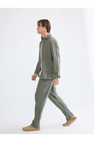 LC Waikiki Seray New Season Loose Fit Men's Muslin Trousers