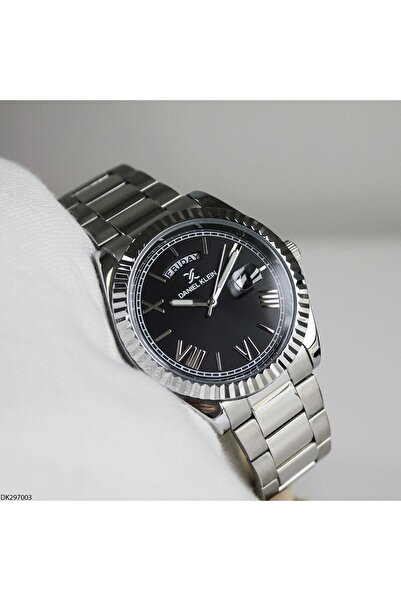 Daniel Klein Dk297003 Men's Wristwatch with Steel Strap