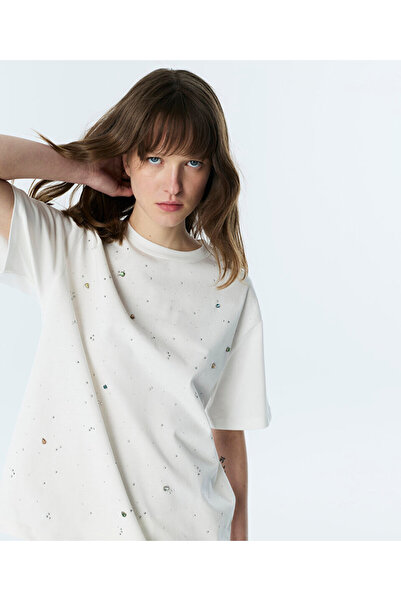 Twist HOTFIX VE STRASS TAŞ BASKILI TİŞÖRT