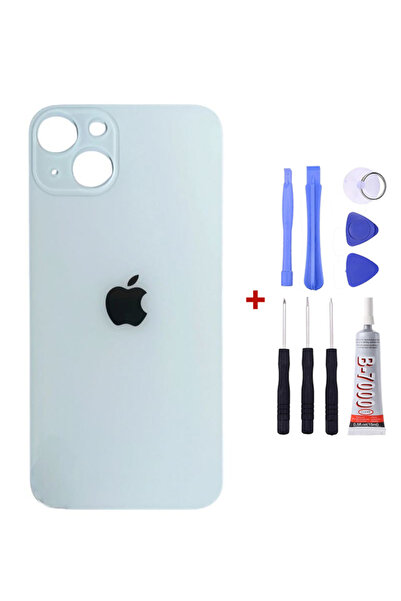 Yedcom Iphone 13 Beyaz Arka Cam Kapak Arka Pil Kapağı