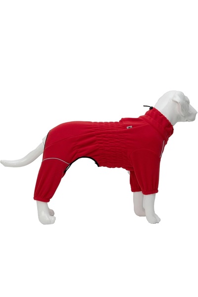 OEM Hainuță Jachetă Câini - Vestă Polar - mărime 3XL - Roșie - Iarnă, Călduro...