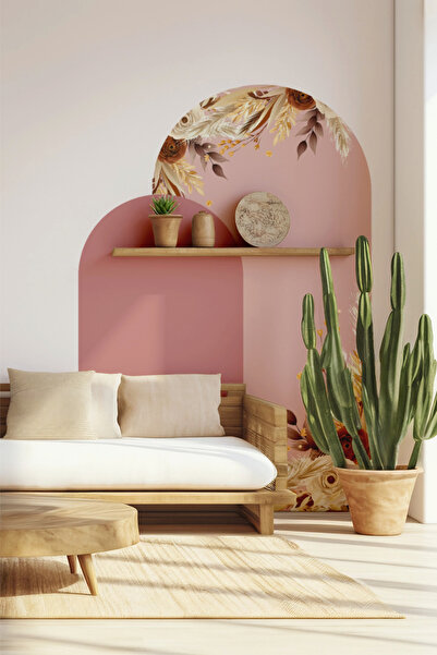 SDİGİTAL Bohem Kemer Duvar Sticker – Dekoratif Duvar Kaplama, Salon & Oturma ...