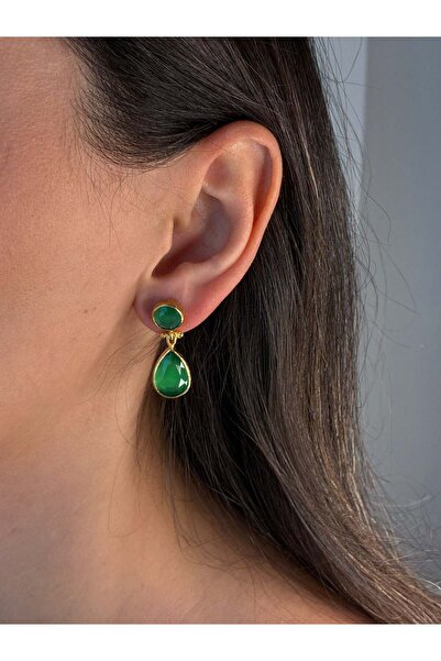 Design by Kadir Kadir Jewellery 22 Ayar Altın Kaplama Vintage Küpe -El İşçili...