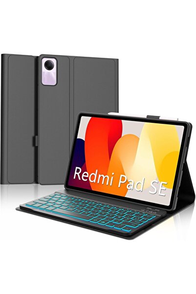 OEM Xiaomi Keyboard Case - Redmi Pad SE - size 11 inch - Black - Bluetooth LE...