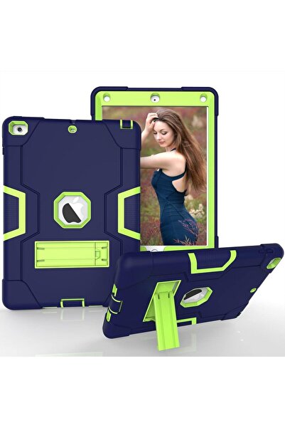 OEM Husă iPad 6/5 - Armored Series - mărime 9.7 inch - Bleumarin - Carcasă An...