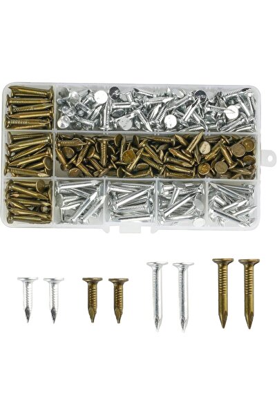 OEM Generic Cuie Carton Asfaltat - Zincate - mărime 20-30mm - Otel - Set 300 ...