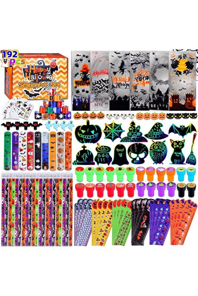 OEM Halloween Party Accessories Set - 192 Pieces - size 24 bags - DIY - Gadge...