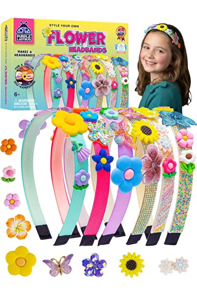 OEM DIY Set Bentițe Fete - Creativ - mărime 6 bucăți - Multicolor - Lucru Man...