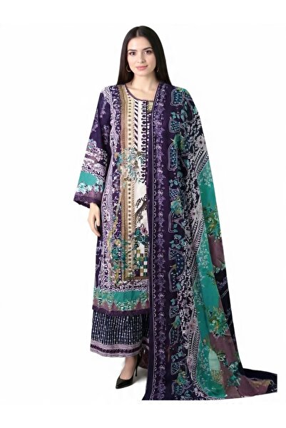 Generic Women's Ethnic Salwar Kameez with Dupatta, Traditional Indian Pakista...