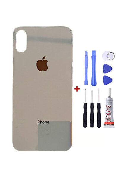 Yedcom Iphone XS MAX Gold Arka Cam Kapak Arka Pil Kapağı
