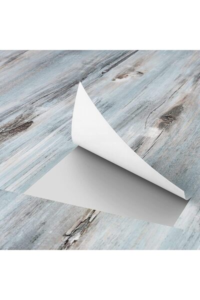 OEM FunStick Panouri Plăci Vinil - Blue Wood - mărime 90x15 cm - PVC Autoadez...