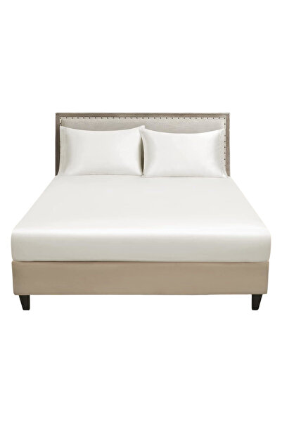 OEM Luofanfei Bed Sheet - Stretchy - size 140x200 - White - Premium Microfibe...