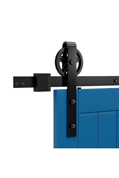 OEM Skysen Sistem Uși Glisante - Feronerie - mărime 243 cm - Negru Oțel Carbo...