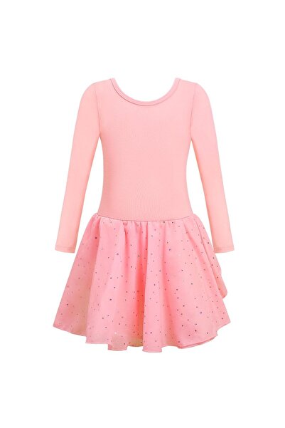 OEM Elite Body de Balet - Tutu Princess - mărime 140 cm - Roz Bumbac - Costum...