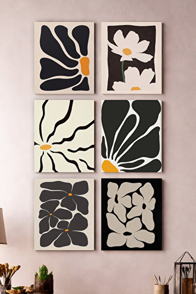 HOMEPACK Set de pictură pe pânză din 6 piese, Pictură pe pânză ELIT006