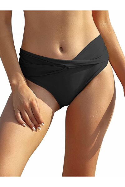 OEM Shekini Swimsuit Panties - Shaper Briefs - size L - Black - High Waist Re...