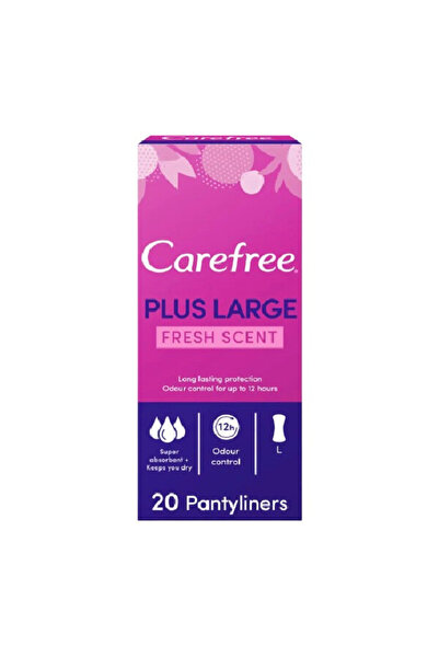Carefree 20 قطعة طازجة وكبيرة الحجم