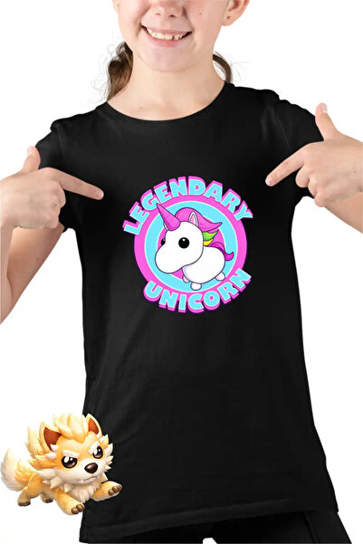 OEM Tricou Copii Fete Adopt Me Roblox Legendary Unicorn