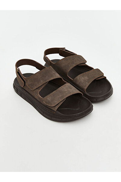 LC Waikiki Ozmarka New Season Suede Look Men's Sandals