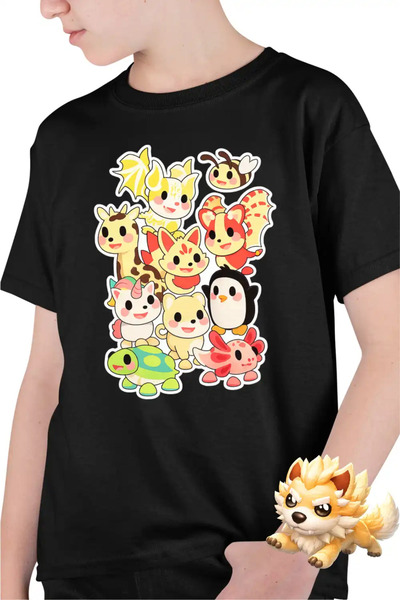 OEM Tricou Copii Baieti Roblox Adopt Me Cute Pets