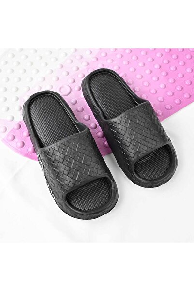 Tmall Women's Slippers, Foam, Lightweight, PD1084, Black