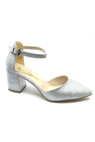 KOCAMANLAR İremsu Çupra Satin Λεπτομερές Σατέν Στιλέτο με τακούνι 5 εκ. Γυναι...