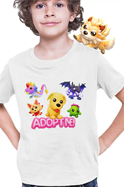 OEM Tricou Copii Baieti Roblox Adopt Me Shadow Dragon