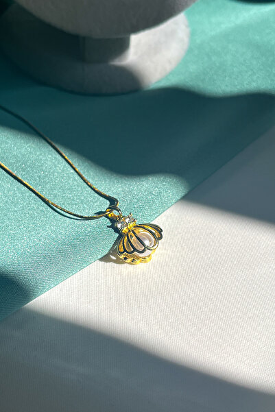 Berilya Aksesuar قلادة من الفولاذ بتصميم شبكي مزينة باللؤلؤ