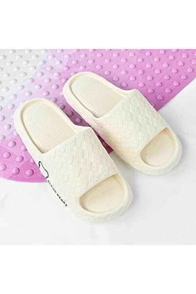 Tmall Women's Slippers, Foam, Lightweight, PD1084, Beige