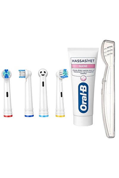 Oral-B Oral - B Şarjlı Diş Fırçası Başlığı Uyumlu Yedek Başlık & Oral B Diş M...