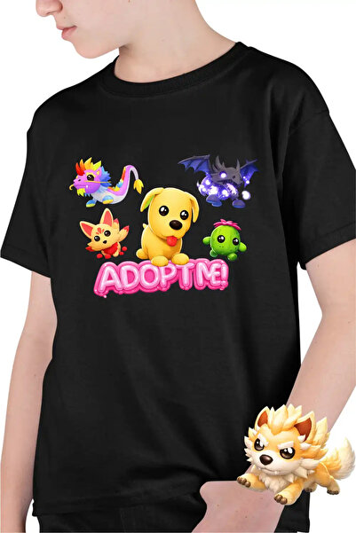 OEM Tricou Copii Baieti Roblox Adopt Me Shadow Dragon