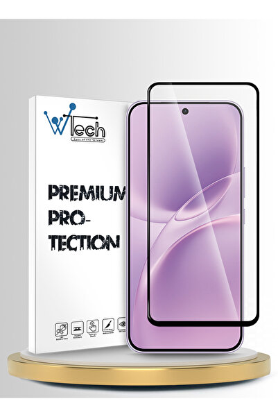 Wtech vivo V70 FE 5G 2026 Premium E2E Series Full Glue Full Cover Tempered Gl...