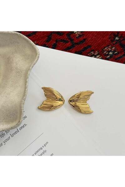 Alice İsstanbul Steel Vintage Tail Earrings