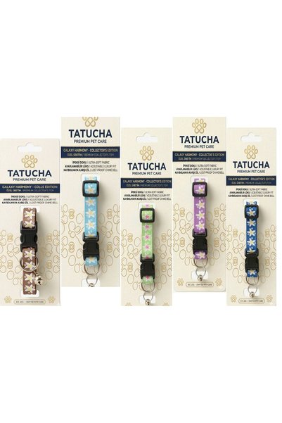 Tatucha Premium Galaxy Harmony – Cat Collar (Special Collection) Light Green