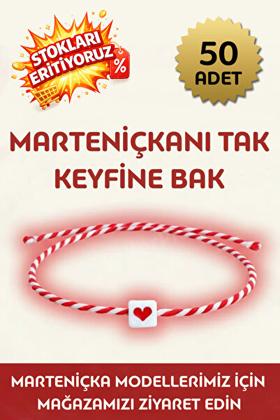 Miomundobaby Marteniçka Bracelet - 50 Pcs May Luck Be with You!