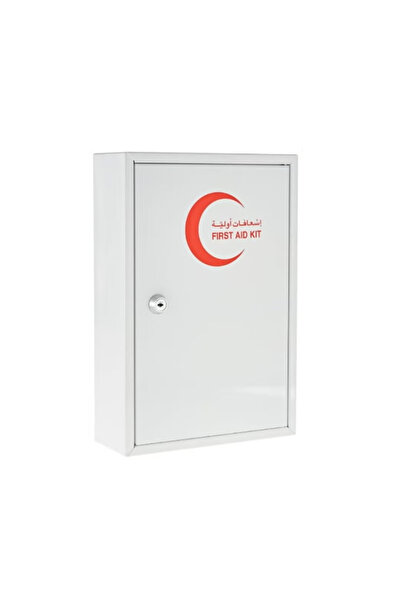 Numed صندوق إسعافات أولية معدني فارغ