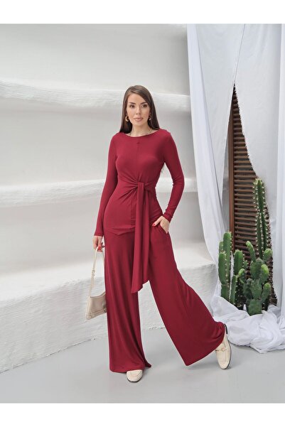 Ales Moda Buzi Fabric Side-Tie Set