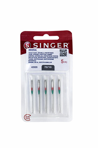 SİNGER Universal Dikiş Makinesi İğnesi Seti 4 Paket (20 Adet) 70/10 80/12 90/14 100/16