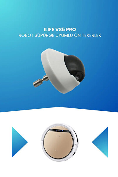 ELECTROLL Roată frontală compatibilă cu aspiratorul robot Ilife VS5 Pro
