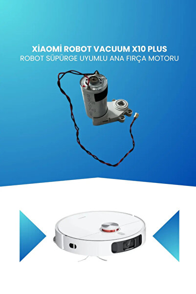 ELECTROLL Mi Robot Vacuum X10 Plus Robot Süpürge Uyumlu Ana Fırça Motoru