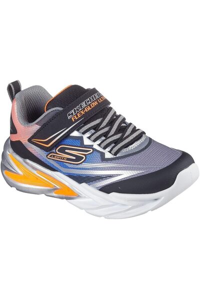 SKECHERS Tenisky S Lights-flex-glow, Černé, Dětské