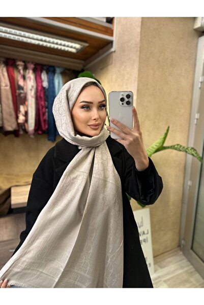 CUOCA LOUNGE Dora Desen Çift Taraflı Elyaf İpek Şal