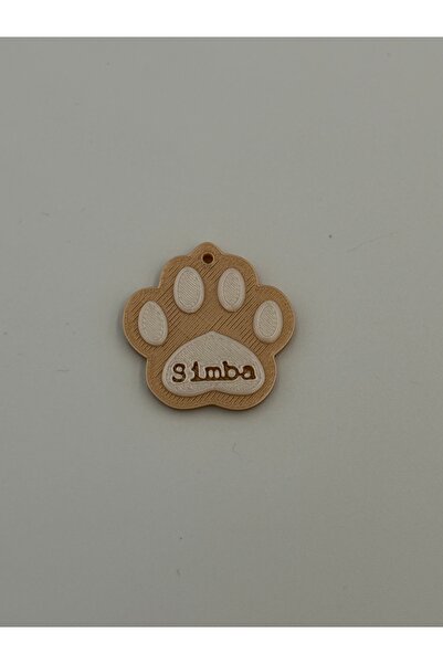 Epic Crafting Personalized Keychain or collar medallion for puppies – Paw wit...