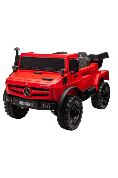 Premierkids Electric dump truck Premier Mercedes Unimog, 4x4, 12V, 2 children...