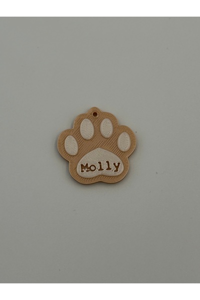 Epic Crafting Personalized Keychain or collar medallion for puppies – Paw wit...