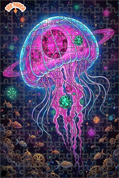 Esranın Dünyası لغز خشبي من كريستال ميدوز كوزميك أدفنتشر مزدوج الطبقات إطارًا...